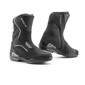 Ghete (cizme) moto Touring Unisex Seventy model SD-BT3 (varianta scurta a ghetelor SD-BT2) culoare: negru - Negru , 39