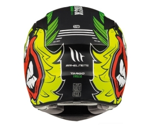 Casca integrala motociclete MT Targo Truck A2 galben fluor mat – tip MT-V-14 - Galben fluor mat , S (55/56cm), 3