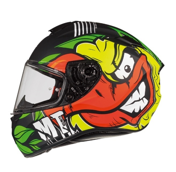 Casca integrala motociclete MT Targo Truck A2 galben fluor mat – tip MT-V-14 - Galben fluor mat , XL (61/62cm), 2