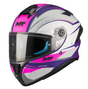 Casca integrala MT Targo S Outside C8 roz mat - omologare noua ECE 22.06 - tip viziera: MT-V-14 - Roz mat , XXS (51/52cm)