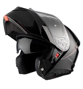 Casca modulabila MT Genesis SV A1 negru mat Pinlock ready - omologare noua ECE 22.06 - tip viziera: MT-V-25 - Negru mat , S (55/56cm)