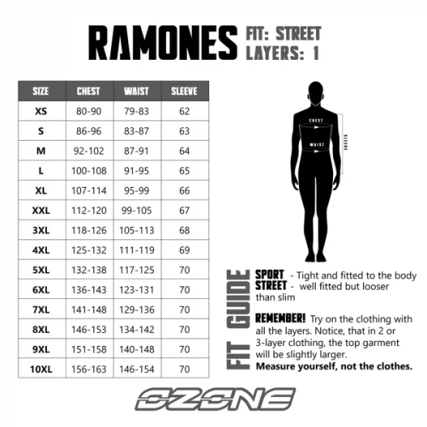 Geaca Ozone Ramones, Negru XL, 5