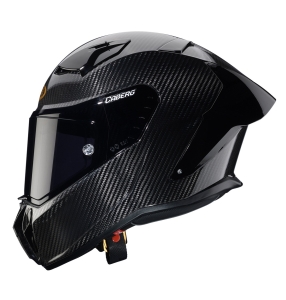 Viziera neagra (10%) casca integrala Caberg model Drift Evo II fibra sticla – Drift Evo II Carbon Pro - GP01 carbon (neomologata) - tear off ready