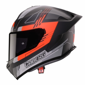 Casca integrala Caberg model Roxter Colt R9 negru/rosu/gri mat Pinlock ready - Negru/rosu/gri mat , XXL (63/64cm)