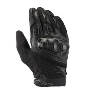 Manusi barbati Roadster vara piele/textil Ixon model Rise Air 2 MS culoare: negru - degete tactile - Negru , 2XL (11/12)