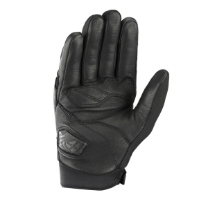 Manusi barbati Roadster vara piele/textil Ixon model Rise Air 2 MS culoare: negru - degete tactile - Negru , S (7/8)