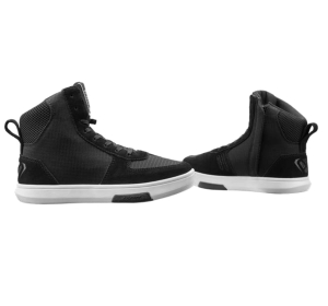 Ghete moto Urban femei vara Ixon model Ghost Air LS culoare: negru/alb - Negru/alb , 40