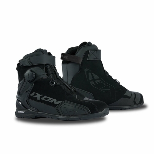 Ghete moto Roadster femei All Season Ixon model Bull 2 WP LS culoare: negru (100% waterproof) - Negru , 39
