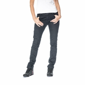 Blugi (jeans) moto femei Ixon model Billie LS culoare: negru (Cordura® Denim) - Slim Fit - clasa AA - Negru , US27