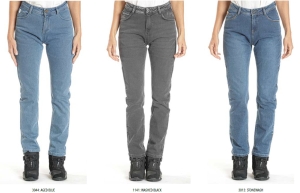 Blugi (jeans) moto femei Ixon model Dany LS culoare: albastru (stonewash) (Cordura® Denim) - Regular - clasa AA - Albastru , US31