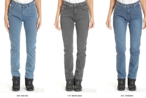 Blugi (jeans) moto femei Ixon model Dany LS culoare: negru (washed black) (Cordura® Denim) - Regular - clasa AA - Negru , US36