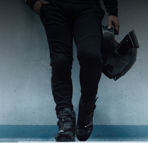 Pantaloni motociclete barbati Urban/Roadster Ixon vara model Adonis MS culoare: negru - Negru , M