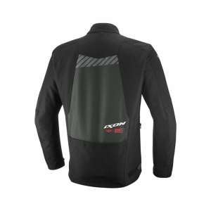 Geaca (jacheta) motociclete barbati Touring/Adventure Ixon All season model TYR MS culoare: negru/antracit/rosu - Negru/antracit/rosu , 4XL