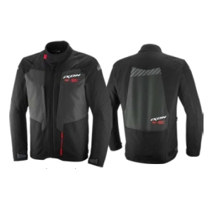 Geaca (jacheta) motociclete barbati Touring/Adventure Ixon All season model TYR MS culoare: negru/antracit/rosu - Negru/antracit/rosu , S