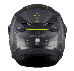 Casca modulabila (flip-up) Axxis GhostFighter SV D29 B2 gri mat (ochelari soare integrati) Pinlock Ready – tip viziera: MT-V-36 - Gri mat , M (57/58cm)