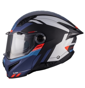 Casca modulabila (flip-up) Axxis GhostFighter SV Sleek B7 albastru mat (ochelari soare integrati) Pinlock Ready – tip viziera: MT-V-36 - Albastru mat , XL (61/62cm)