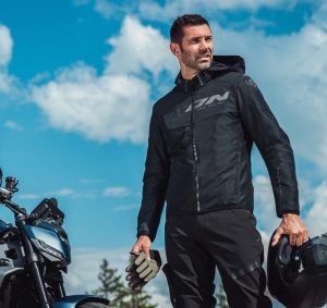 Geaca (jacheta) motociclete barbati textil Roadster Ixon All Season/iarna model Fierce WP MS culoare: negru - Negru , S