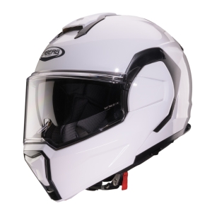 Casca modulabila (flip-back) Caberg model Trip SV A1 alb lucios Pinlock ready - lentila Pinlock inclusa - Alb lucios , S (55/56cm)