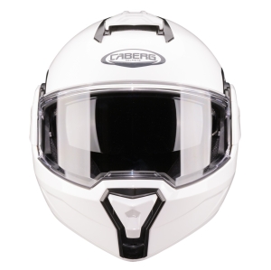 Casca modulabila (flip-back) Caberg model Trip SV A1 alb lucios Pinlock ready - lentila Pinlock inclusa - Alb lucios , XL (61/62cm)
