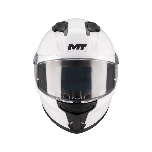 Casca integrala MT Stinger 2 Kids Pure A0 alb lucios - tip viziera: MT-V-28B - casca de copii - Alb lucios , L kids (53/54cm), 4