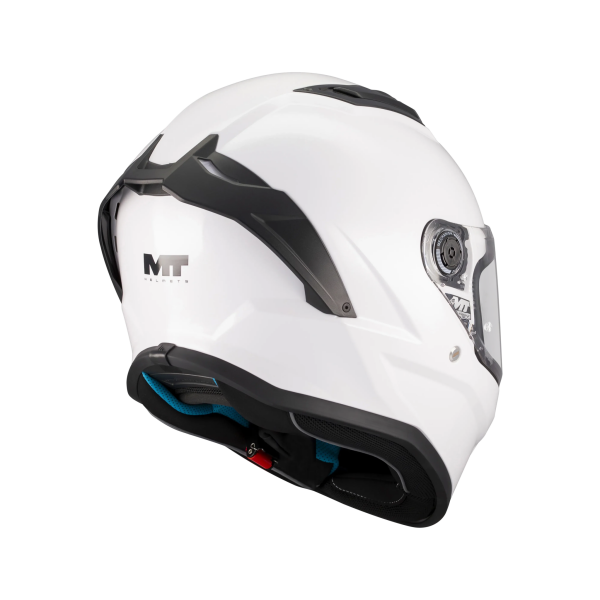 Casca integrala MT Stinger 2 Kids Pure A0 alb lucios - tip viziera: MT-V-28B - casca de copii - Alb lucios , S kids (49/50cm), 7