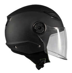 Casca open face MT Lite Kids Pure A1 negru mat - casca de copii - Negru mat , S kids (49/50cm)