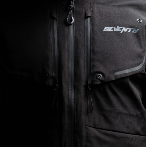Geaca (jacheta) motociclete femei Touring/Adventure Seventy All season model SD-JT47 Expedition culoare: negru - concept modular (geaca laminata; waterproof si pe exterior) - Negru , XS