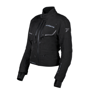 Geaca (jacheta) motociclete femei Touring/Adventure Seventy All season model SD-JT47 Expedition culoare: negru - concept modular (geaca laminata; waterproof si pe exterior) - Negru , M