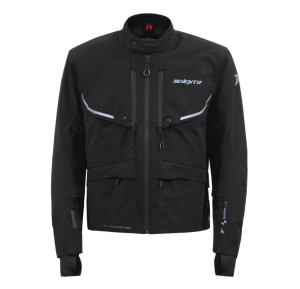 Geaca (jacheta) motociclete barbati Touring/Adventure Seventy All season model SD-JT45 Expedition culoare: negru - concept modular (geaca laminata; waterproof si pe exterior) - Negru , XL