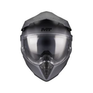 Casca touring/adventure MT model Track SV Pure A2 gri mat – tip viziera: HS 12 - Gri mat , XXL (63/64cm)