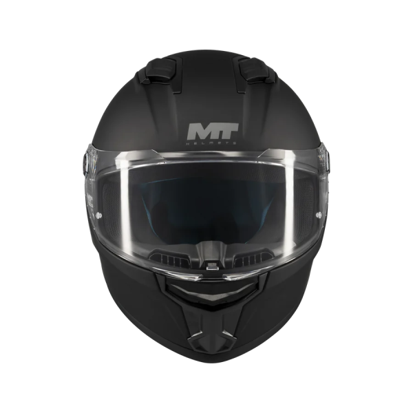 Casca integrala MT Stinger 2 Kids Pure A1 negru mat - tip viziera: MT-V-28B - casca de copii - Negru mat , M kids (51/52cm), 2