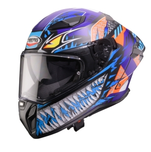 Casca integrala Caberg model Drift Evo II SV Nobo R5 negru/rosu/albastru/mov mat Pinlock ready - lentila Pinlock inclusa - Negru/rosu/albastru/mov mat , L (59/60cm)