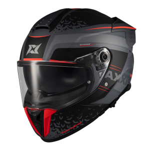 Casca integrala Axxis Hawk Evo SV Dark Justice C1 gri mat (ochelari soare integrati) - tip viziera: MT-V-31 - Gri mat , L (59/60cm)