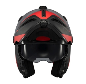 Casca modulabila (flip-up) Axxis GhostFighter SV Maniac B5 negru/rosu mat (ochelari soare integrati) Pinlock Ready – tip viziera: MT-V-36 - Negru/rosu mat , L (59/60cm)