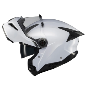 Casca modulabila (flip-up) Axxis GhostFighter SV A0 alb lucios (ochelari soare integrati) Pinlock Ready – tip viziera: MT-V-36 - Alb lucios , XS (53/54cm)