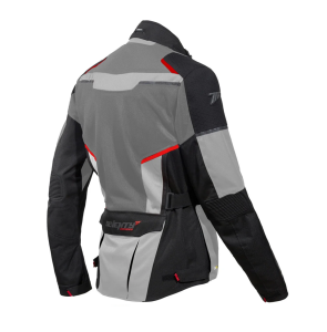 Geaca (jacheta) motociclete barbati Touring Seventy vara model SD-JT70 Atacama culoare: negru/gri/rosu - Negru/gri/rosu , XXL