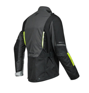 Geaca (jacheta) barbati Touring/Adventure Seventy iarna model SD-JT83 Tonale culoare: negru/gri/galben fluor - Negru/gri/galben fluor , M