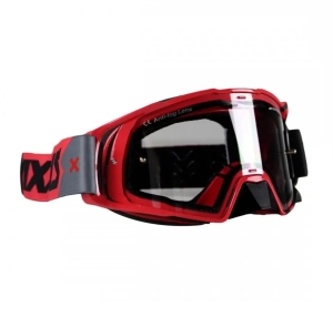 Ochelari Axxis Off road (cross-enduro) MX EVO Strap A5 rosu - culoare: rosu