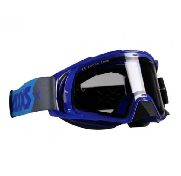 Ochelari Axxis Off road (cross-enduro) MX EVO Strap A7 albastru - culoare: albastru