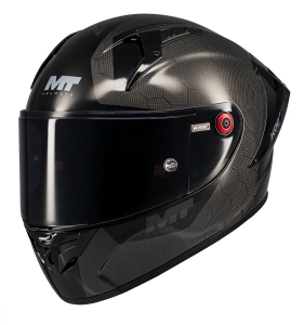 Casca integrala MT KRE+ S Pure Carbon A1 negru lucios - 100% carbon - FIM approved - omologare noua ECE 22.06 - Carbon , M (57/58cm)