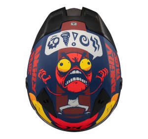 Casca integrala Axxis Fenix Angry Face C5 rosu mat - tip viziera: MT-V-31B - DKS429 - Rosu mat , L (59/60cm)