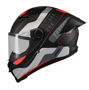 Casca integrala Axxis Fenix Ork B5 rosu mat - tip viziera: MT-V-31B - DKS429 - Rosu mat , M (57/58cm)