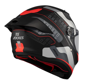 Casca integrala Axxis Fenix Ork B5 rosu mat - tip viziera: MT-V-31B - DKS429 - Rosu mat , XS (53/54cm)