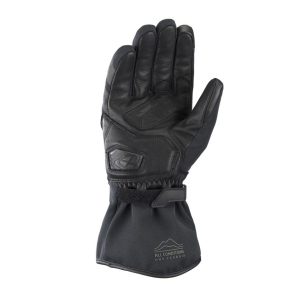 Manusi barbati Touring/Adventure Mid-season textil/piele Ixon model Drizzle MS culoare: khaki/negru – degete tactile (manusi lungi) - Khaki/negru , 3XL (13/14)