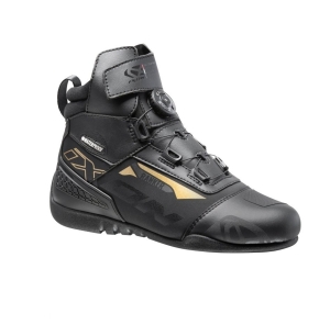 Ghete moto Roadster femei All season Ixon model Ranker WP LS culoare: negru/gold (auriu) (100% waterproof) - Negru/gold (auriu) , 37