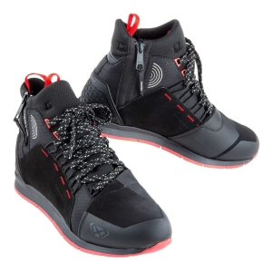 Ghete moto Urban barbati All Season Ixon model Freaky WP MS culoare: negru/rosu/alb (100% waterproof) - Negru/rosu/alb , 42