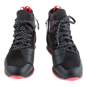 Ghete moto Urban barbati All Season Ixon model Freaky WP MS culoare: negru/rosu/alb (100% waterproof) - Negru/rosu/alb , 46