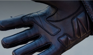 Manusi barbati heritage vara piele Ixon model Sixty Six MS culoare: negru - degete tactile - Negru , 2XL (11/12)