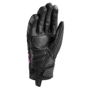Manusi femei Roadster Mid-season textil/piele Ixon model MIG 2 WP LS culoare: negru/fuchsia (roz) - degete tactile - waterproof - Negru/fuchsia (roz) , XL (10/11)
