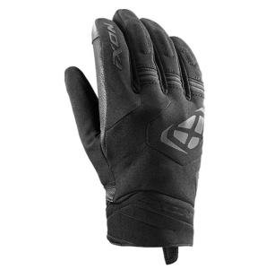 Manusi femei Roadster Mid-season textil/piele Ixon model MIG 2 WP LS culoare: negru - degete tactile - waterproof - Negru , 2XL (11/12)